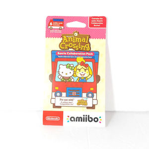 Nintendo Amiibo Animal Crossing New Horizon Sanrio Exclusive Pack - 6 Cards